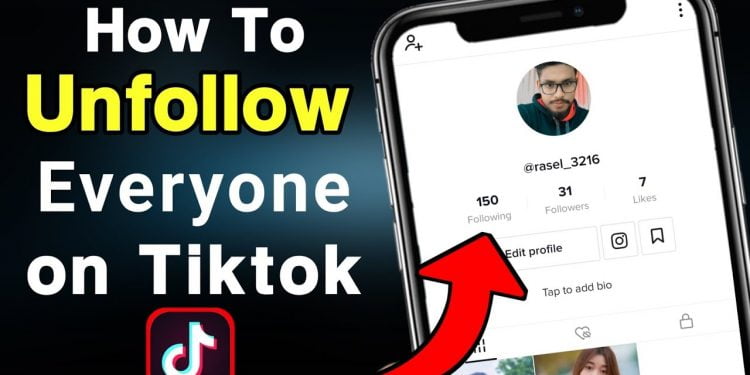 How to Unfollow Everyone in TikTok