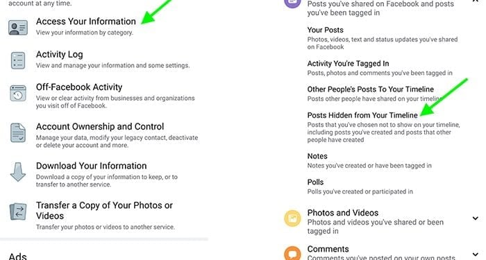 How to Unhide a Post on Facebook and Restore It