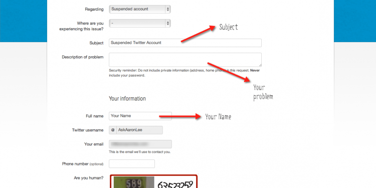 How to Unsuspend a Twitter Account