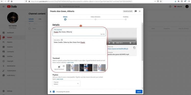 How to Upload a YouTube Short