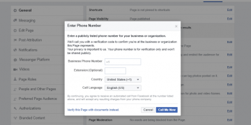 How to Verify Facebook Account