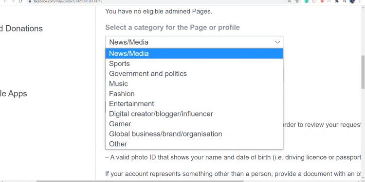 How to Verify My Facebook Account