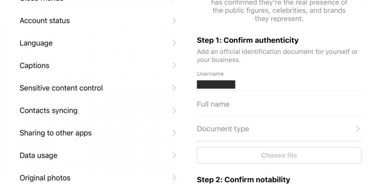 How to Verify Your Instagram Account