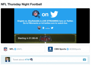 How to Watch Thursday Night Football on Twitter