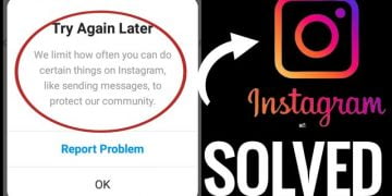 Instagram We Limit How Often – How to Report a Problem