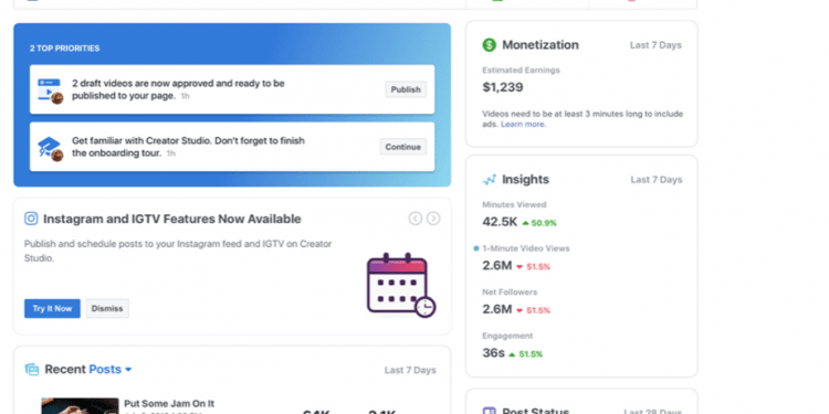 Is Facebook Creator Studio Free?