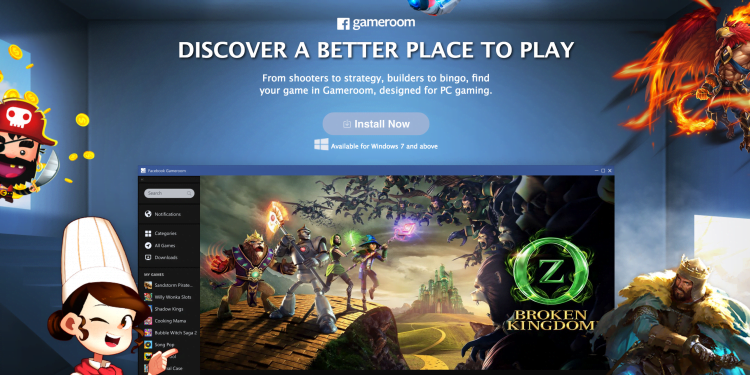 Is Facebook Gameroom Still Available?