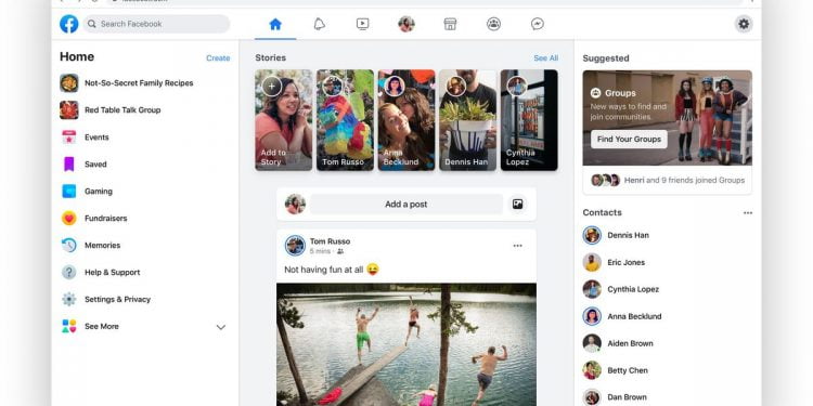 Is Facebook a Web Application?