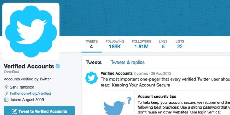 Is Twitter Still Verifying Accounts?