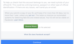 Is it Normal for Facebook to Ask For ID?