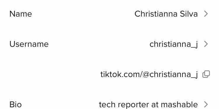 Requirements For Changing Your TikTok Username