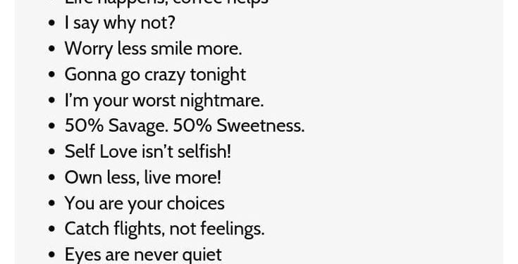 Short Quotes For Instagram