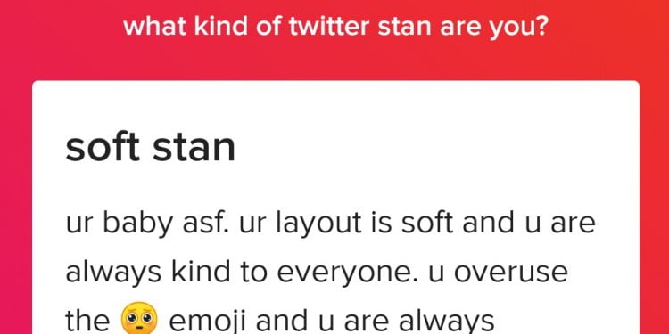 Take a Quiz to Find Out What Kind of Twitter Stan You Are