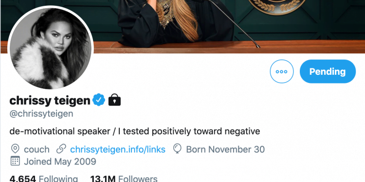 What Did Chrissy Teigen Delete on Twitter?