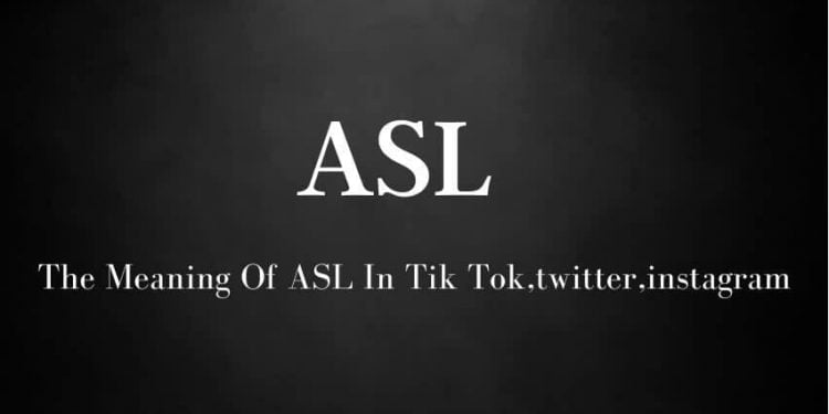 What Does ASL Mean on Twitter?