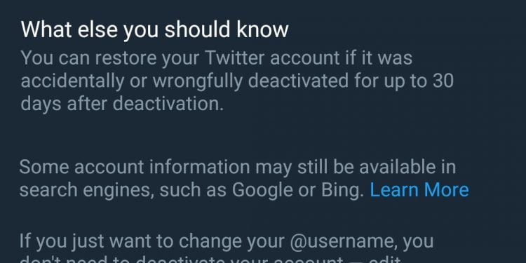 What Happens When You Deactivate Twitter?