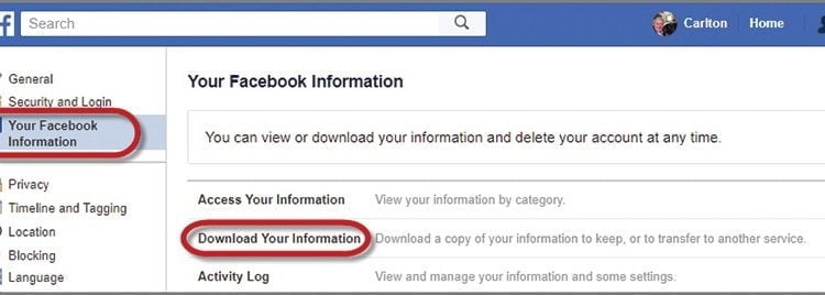 What Happens When You Download Your Facebook Data?