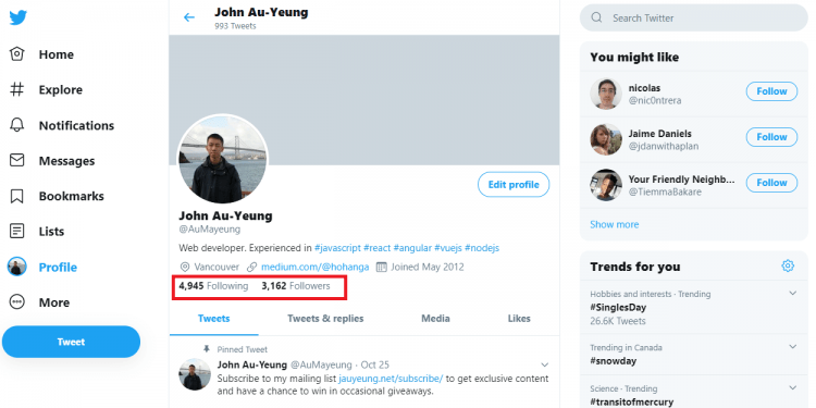 What Happens When You Get 1000 Followers on Twitter?