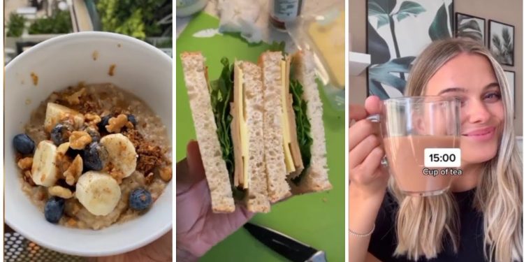 What I Eat in a Day Ticktok