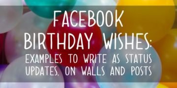 What Should I Write on My Birthday Post on Facebook?
