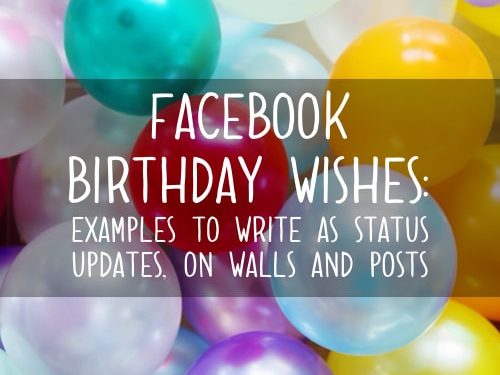 What Should I Write on My Birthday Post on Facebook?
