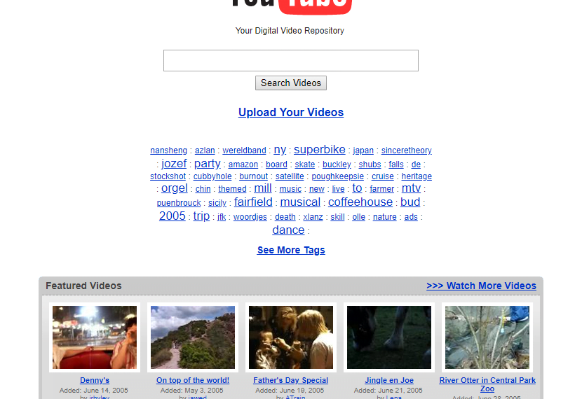 What Was YouTube in 2005?