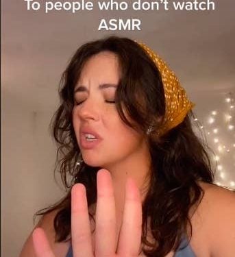 What is ASMR on Tiktok?