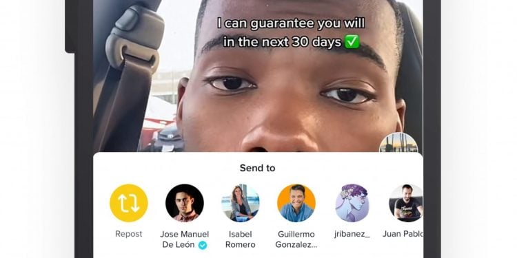 What is Repost on TikTok?