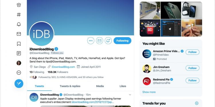 What is Twitter Web App for Mac?
