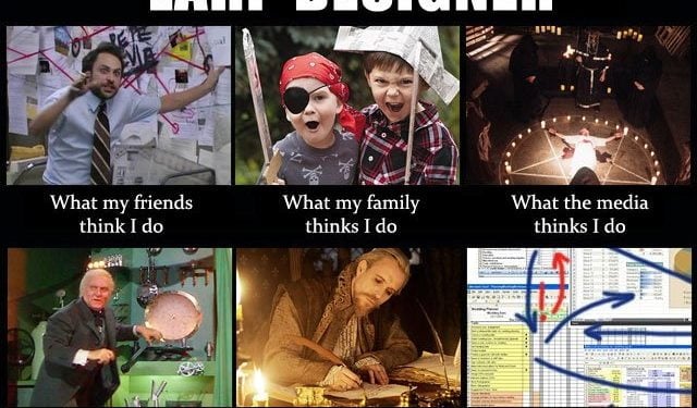 What is a LARP on Twitter?