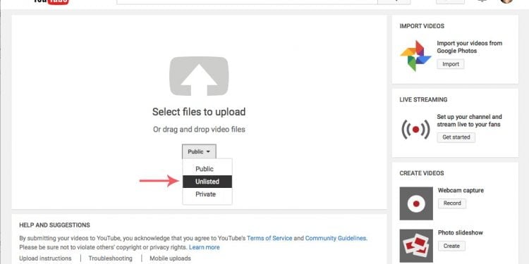 What is an Unlisted YouTube Video?