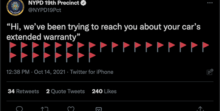 What is the Red Flag Trend on Twitter?