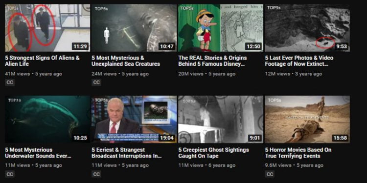 Which is the Scariest Channel on YouTube?