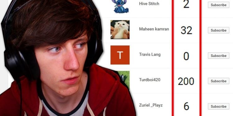 Who Has the Fewest Subscribers on YouTube?
