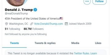Why Did President Donald Trump Take Down Some Tweets?