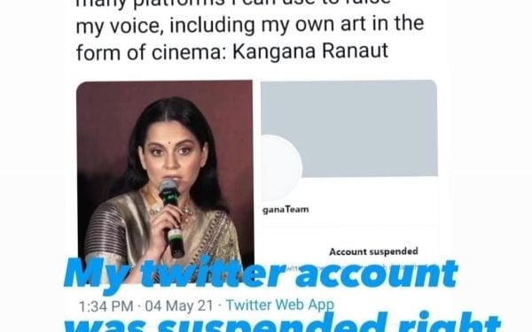 Why Has Kangana Ranaut Been Banned From Twitter?