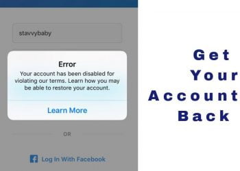 Why Is My Instagram Account Disabled?