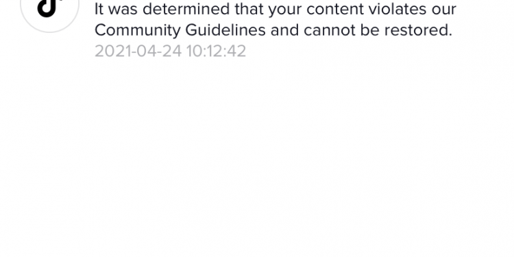 Why Was My TikiTok Account Banned For Nudity?