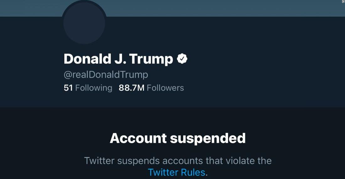 Why Was Trump’s Twitter Account Suspended?