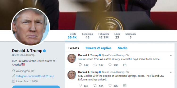Why is Trump Still on Twitter?