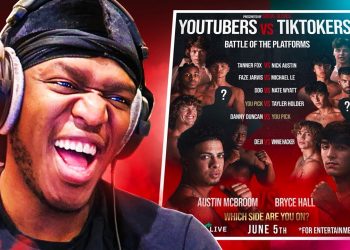 YouTube Vs TikTok Boxing Match
