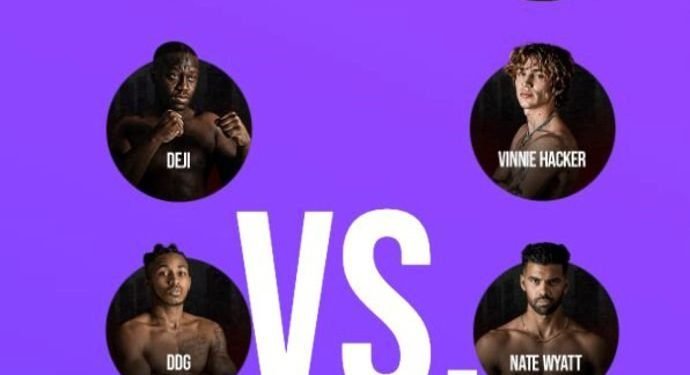 YouTube Vs TikTok Boxing Undercard